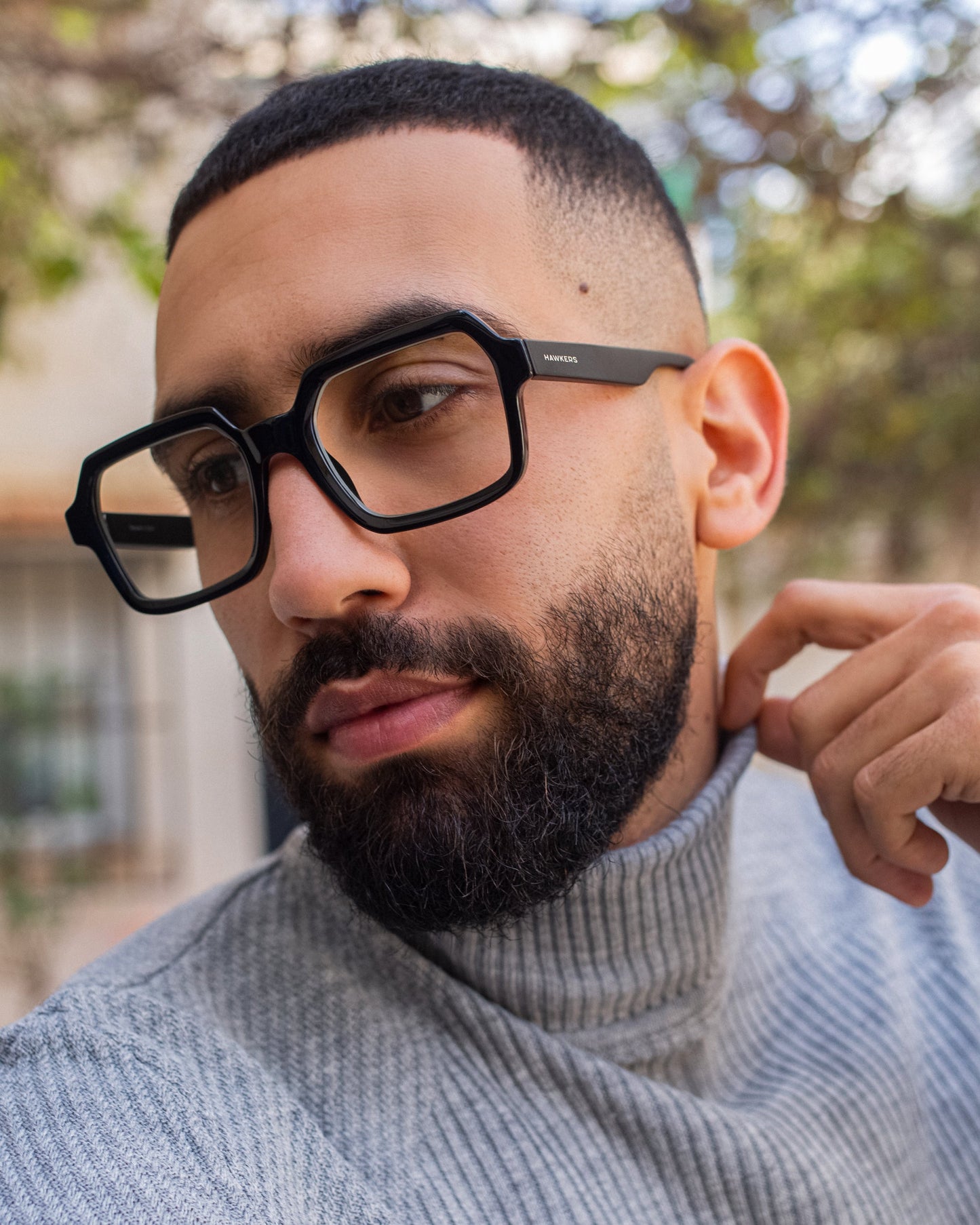 Hawkers Minimal Max Blue Blocks – Noir - Nwadri