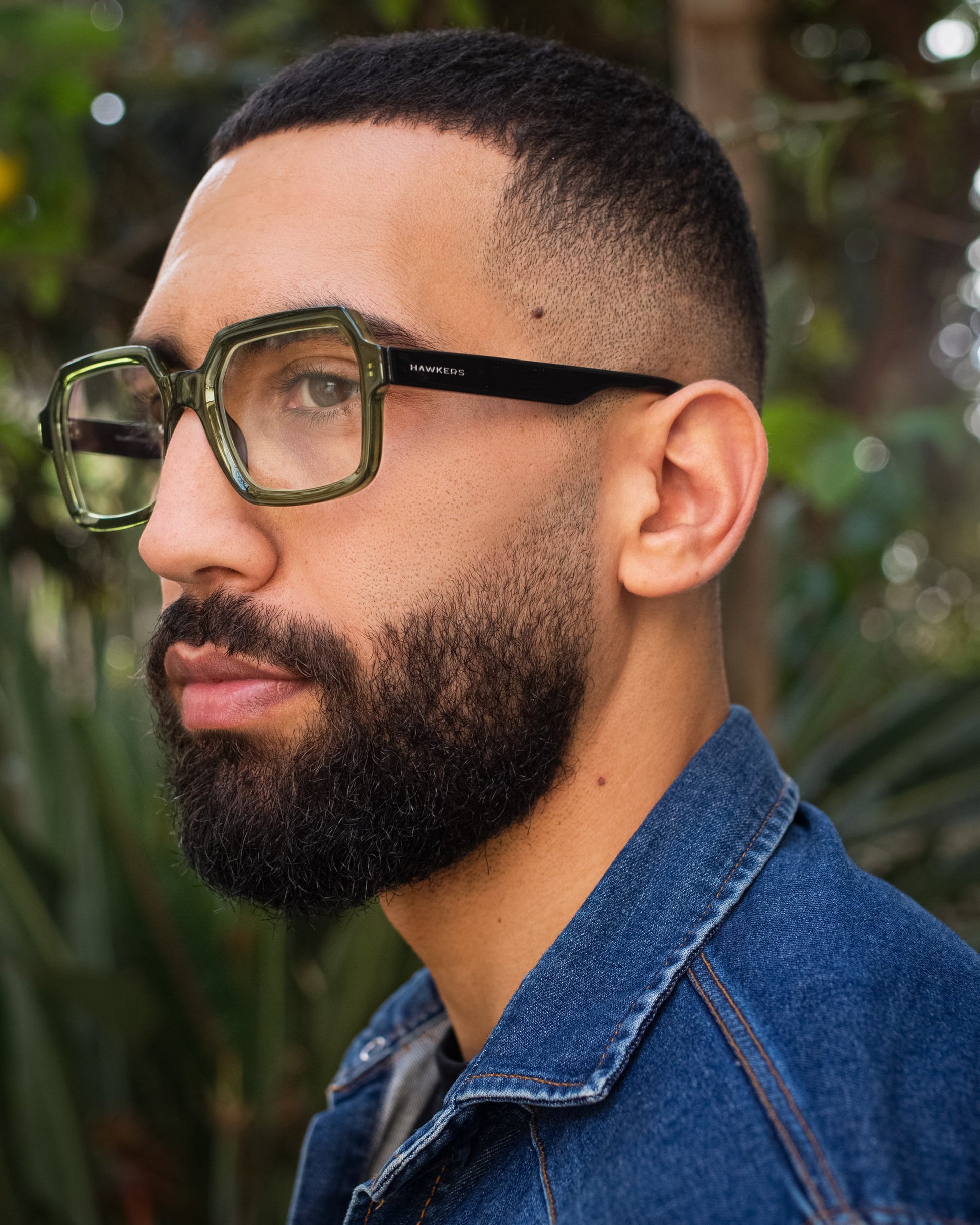 Hawkers Minimal Max Blue Blocks – Kaki - Nwadri