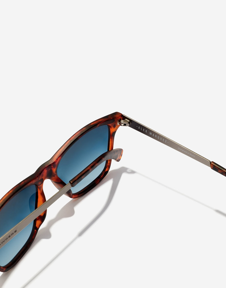 Hawkers X Alex Marquez One LS Metal Carey Bleu Dégradé - Nwadri