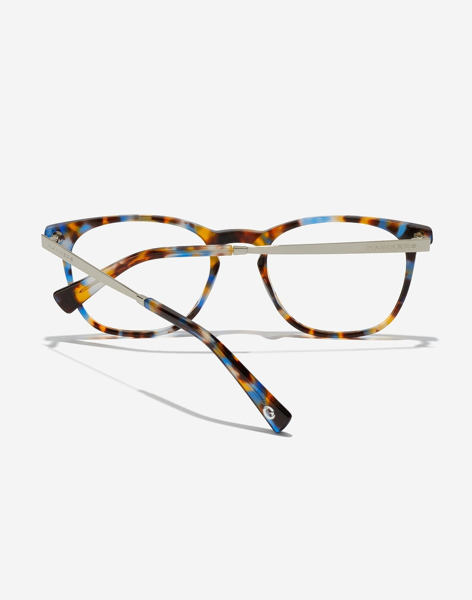 Hawkers x TheGrefg Tibouren Carey Blue Blocks, Écaille Carey - Nwadri