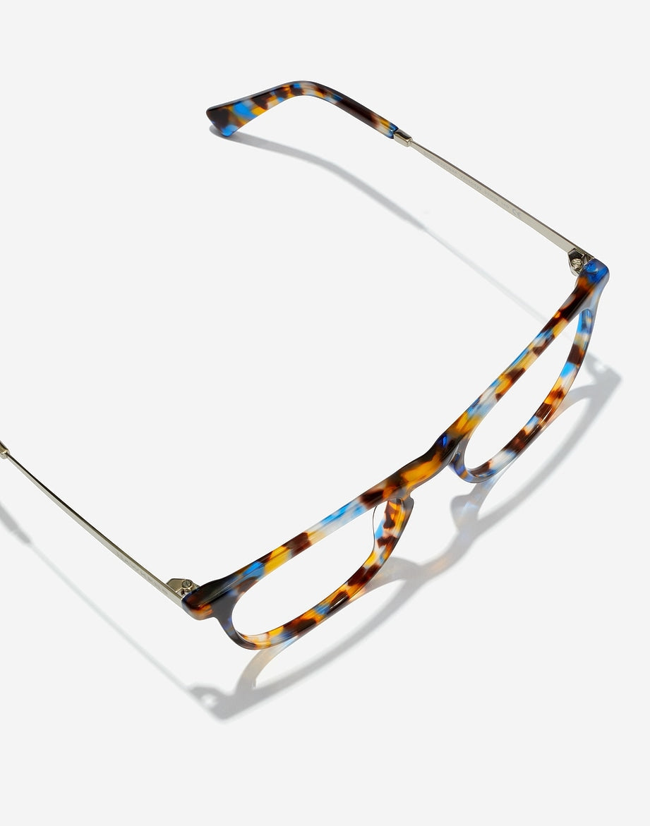 Hawkers x TheGrefg Tibouren Carey Blue Blocks, Écaille Carey - Nwadri