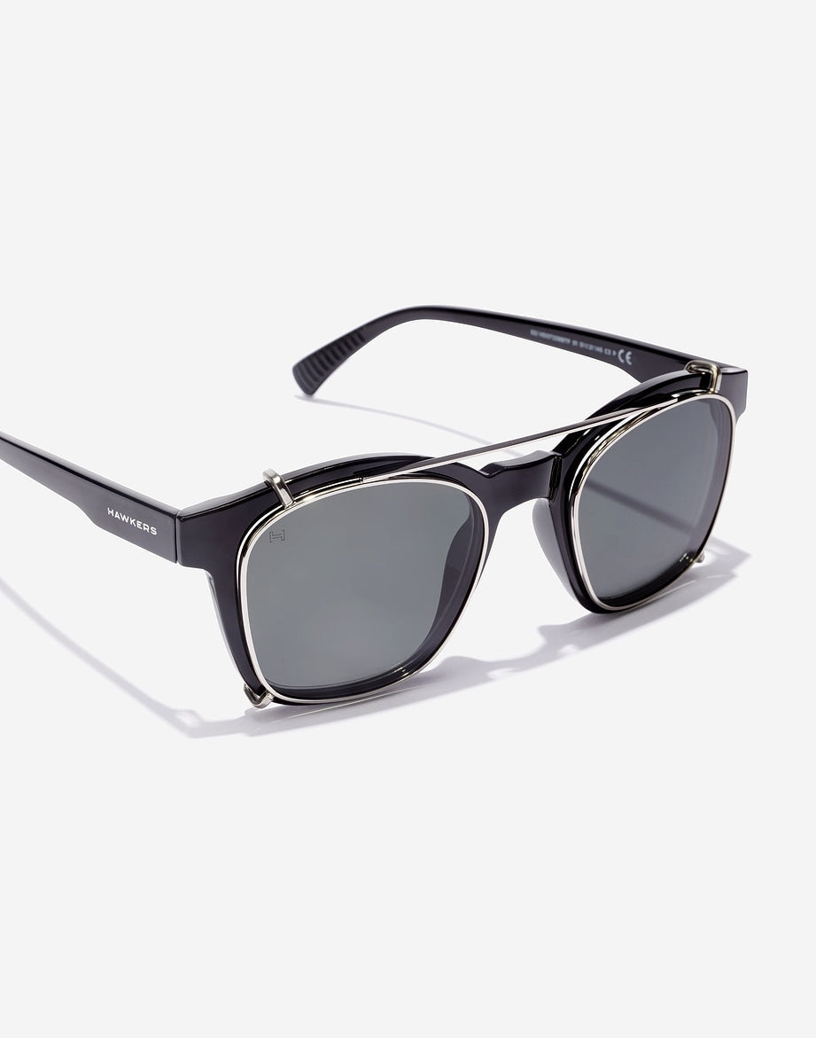 Hawkers- Dot /Noir polarisé clip on Blue Blocks - Nwadri