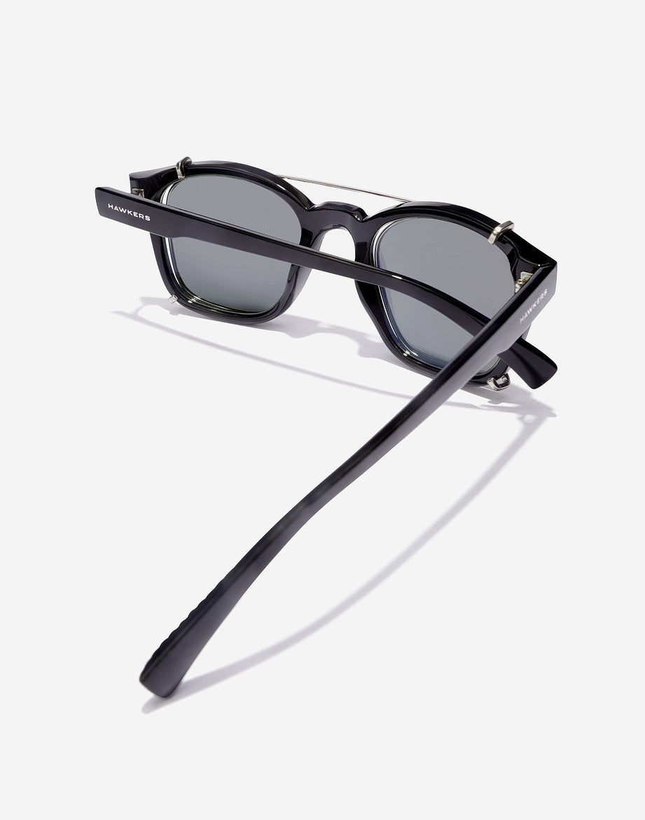 Hawkers- Dot /Noir polarisé clip on Blue Blocks - Nwadri