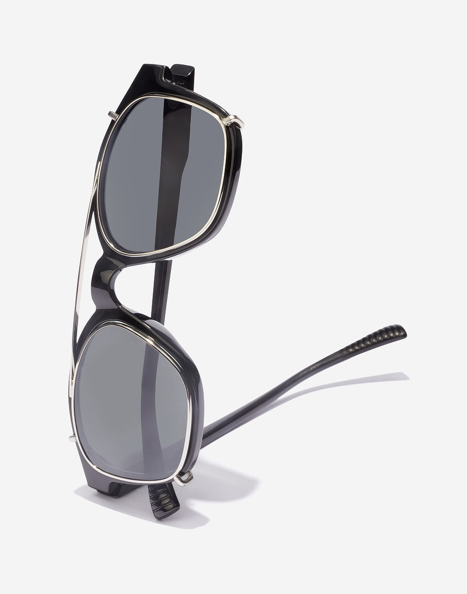 Hawkers- Dot /Noir polarisé clip on Blue Blocks - Nwadri