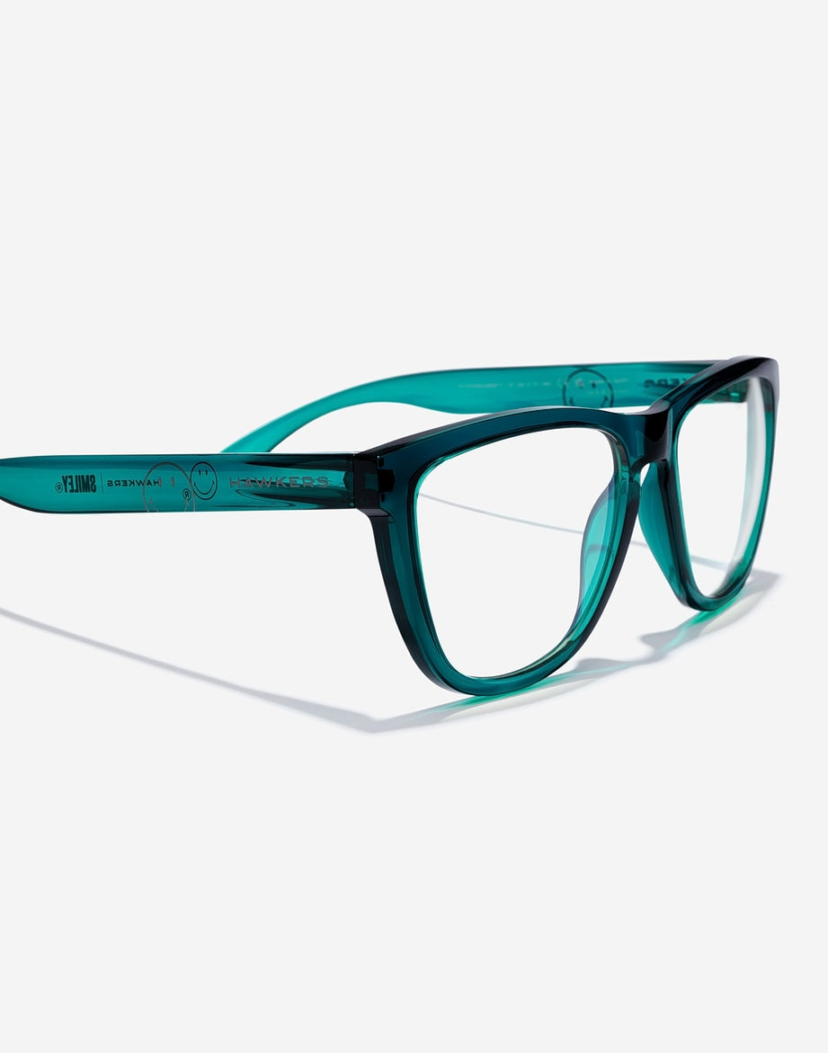 HAWKERS X SMILEY® One Raw Blue Blocks - Nwadri
