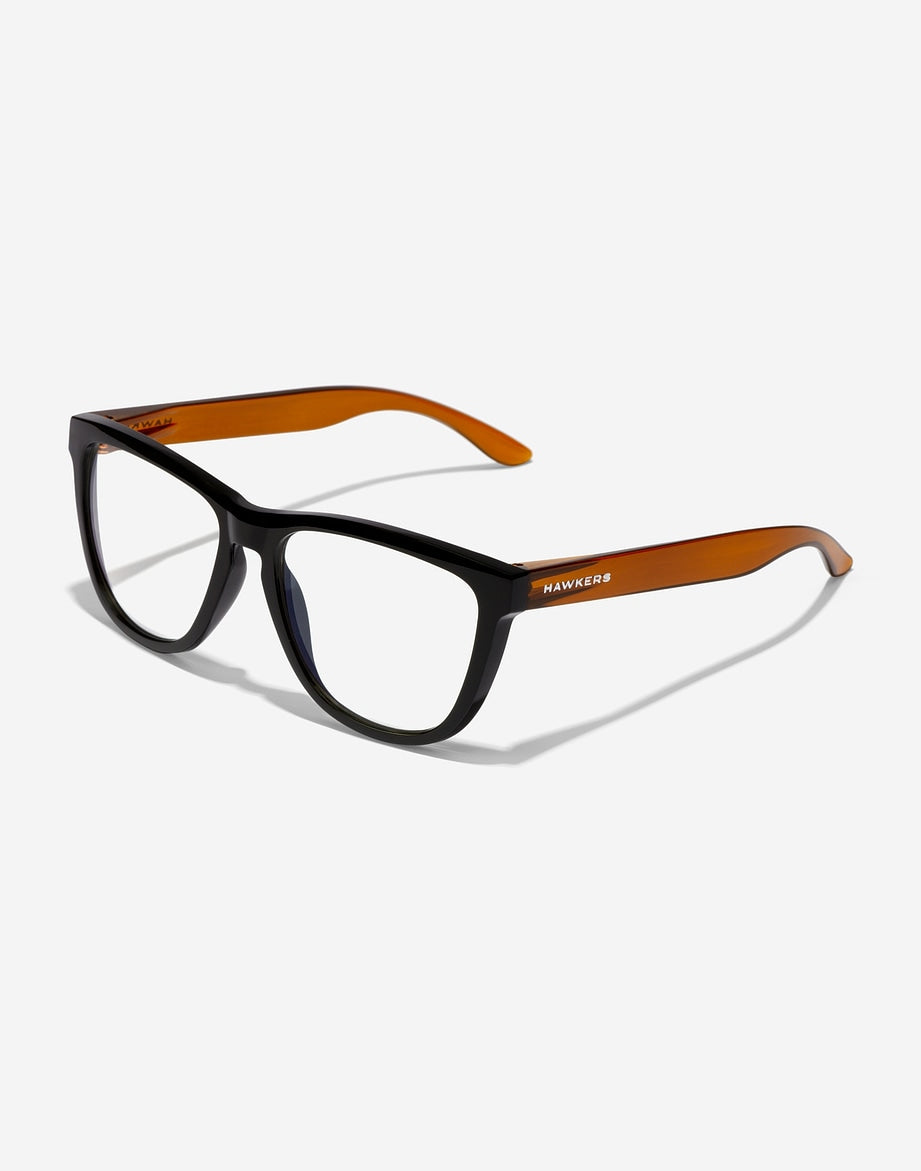 Hawkers One Raw Blue Blocks, Noir Caramel - Nwadri