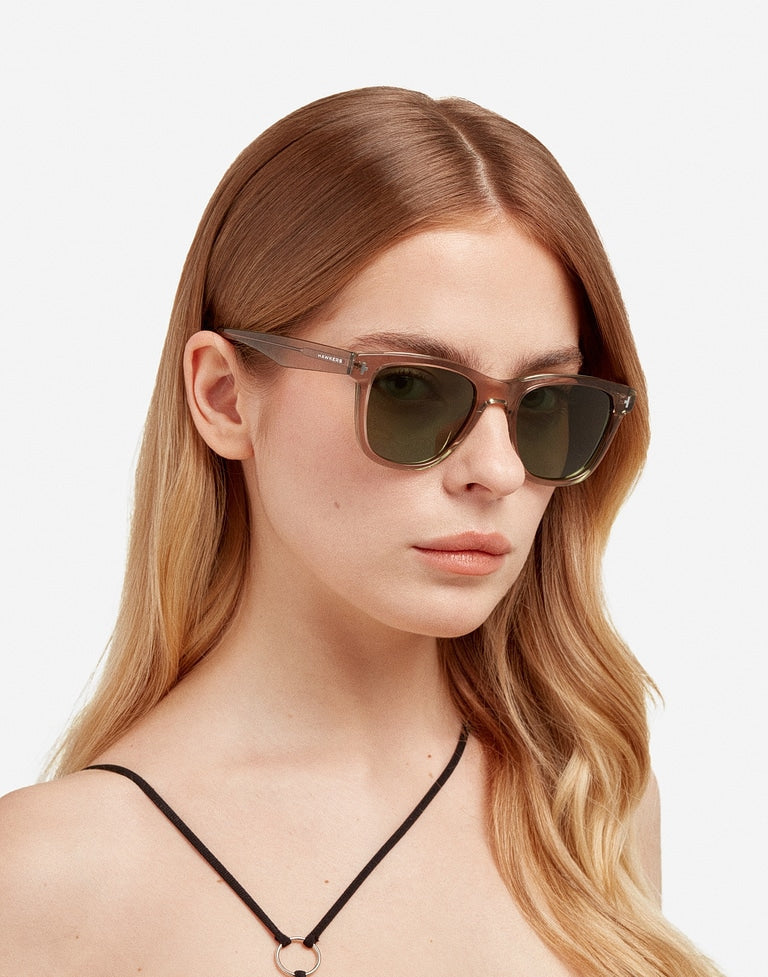 ONE PAIR - POLARIZED BEIGE ALLIGATOR ECO - Nwadri
