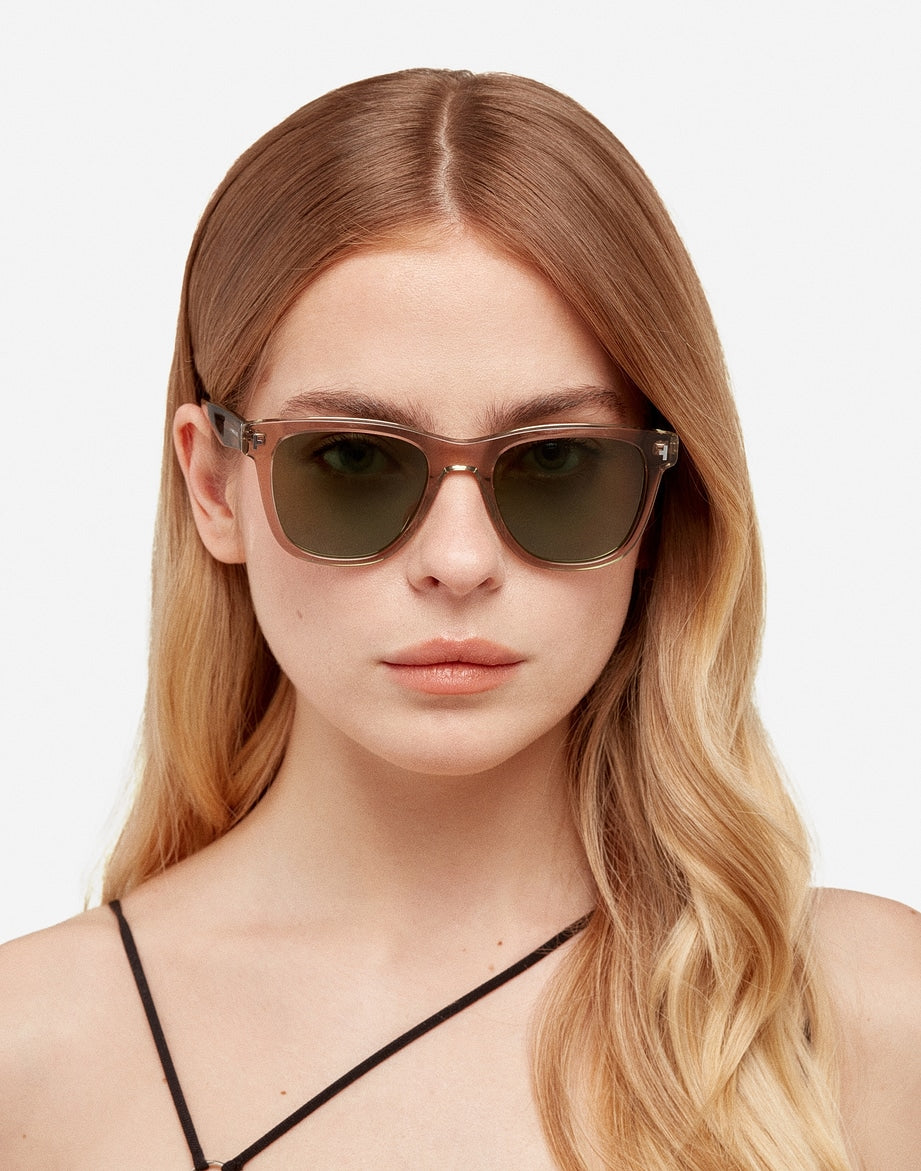 ONE PAIR - POLARIZED BEIGE ALLIGATOR ECO - Nwadri