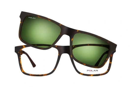 Polar 495 Clip One – Havana Vert - Nwadri