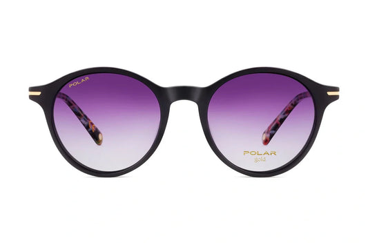 Polar Gold 7020 Clip One – Noir / Violet Foncé - Nwadri