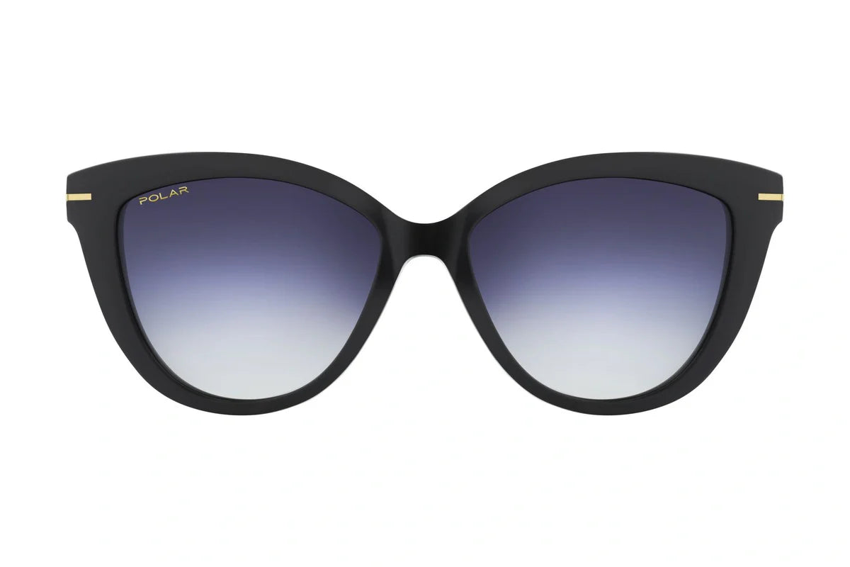 Polar Gold Clip on 04 77 Noir fumé bleu - Nwadri