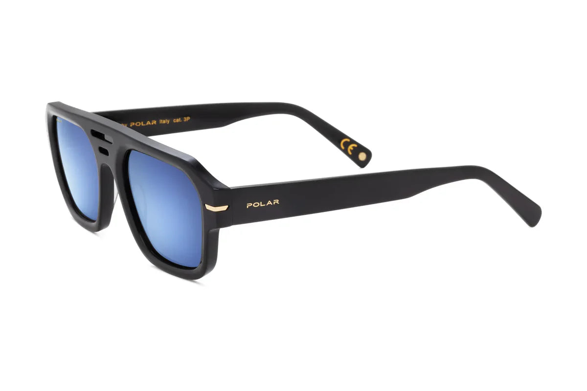 Polar Gold 3026 – Noir Brillant/Bleu - Nwadri