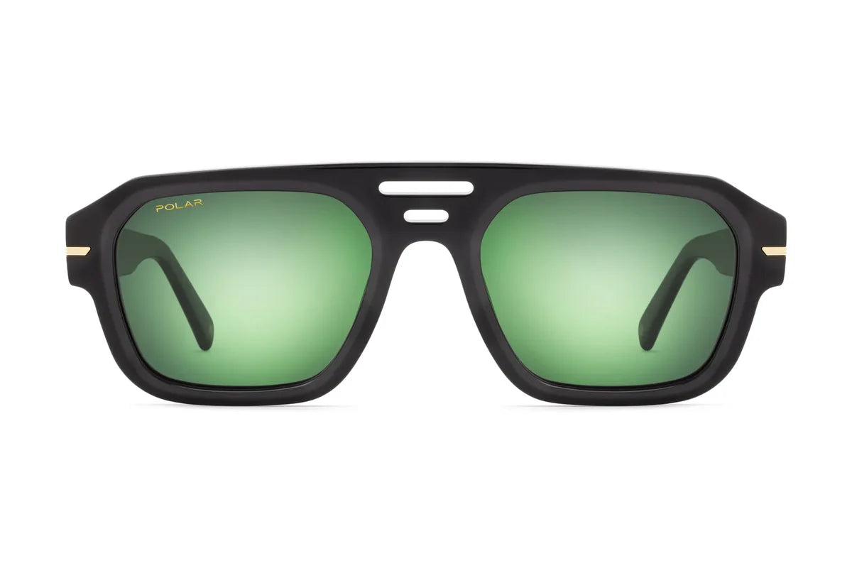 Polar Gold 3026 – Noir Brillant/Vert - Nwadri