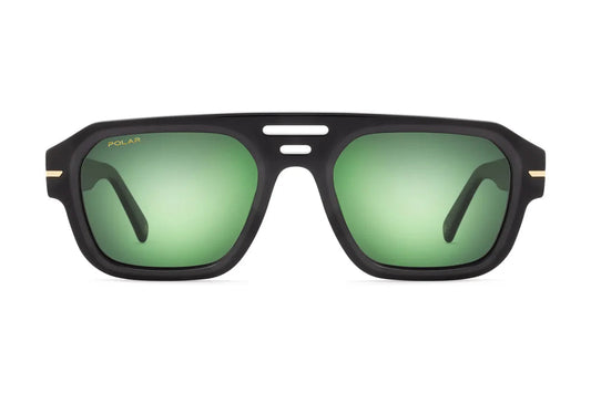 Polar Gold 3026 – Noir Brillant/Vert - Nwadri