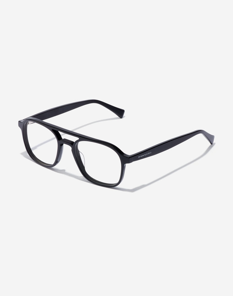 Hawkers Black Hunter Blue Blocks, Noir Brillant - Nwadri