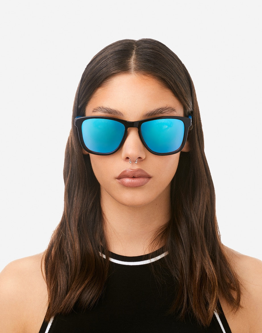 Hawkers Zhanna Noir Transparent Bleu Polarisé - Nwadri