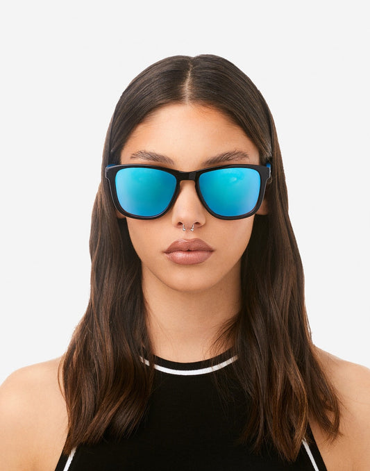Hawkers Zhanna Noir Transparent Bleu Polarisé - Nwadri